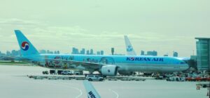 Boeing 777 at Toronto Pearson Airport