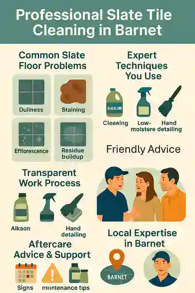 Slate Tile Cleaning Services in Barnet: Get Expert Help