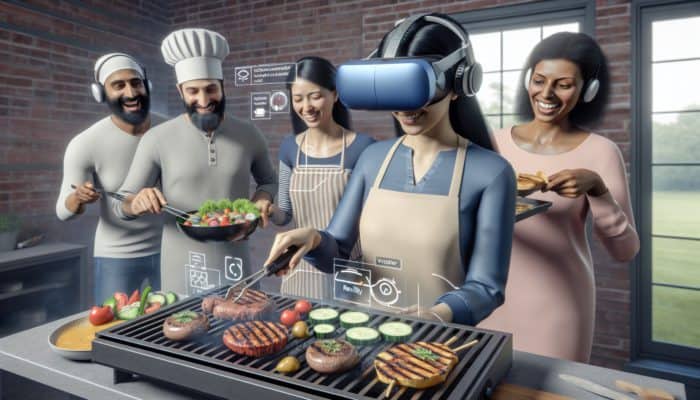 VR BBQ Cooking Simulations for an Immersive Experience in the US