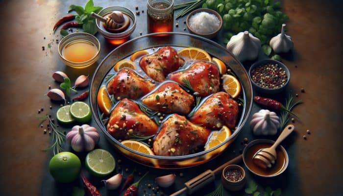 BBQ Chicken Thighs with Mango Salsa for a Flavorful Treat