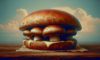 Grilled Portobello Mushroom Burgers with an American Twist